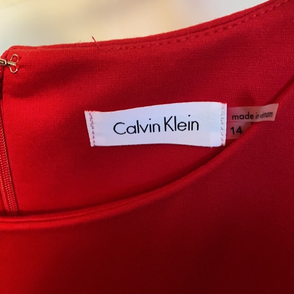 Royal Red Formal Mid-Length Dress NEVER WORN - Picture 2 of 6